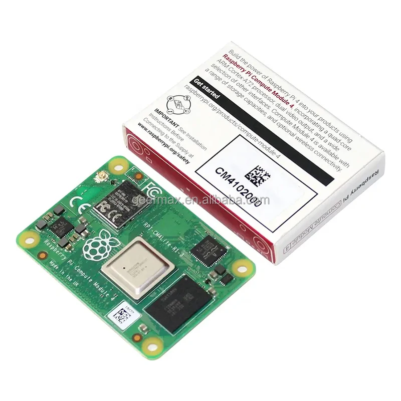 Raspberry Pi CM4102000 Development Boards BCM2711 Quad-core 64-bit 1.5GHz CM4 Lite 2G With WiFi No eMMC Compute Module 4 2GB RAM