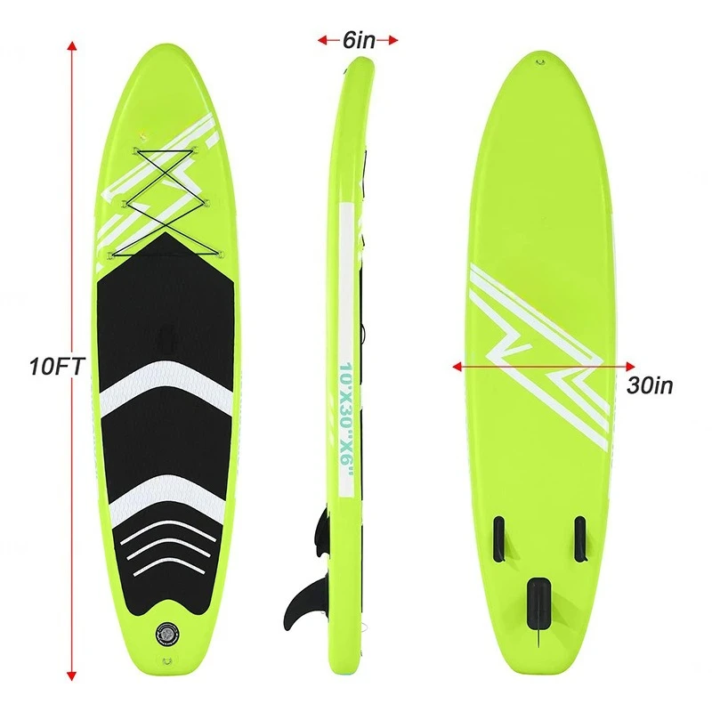 Inflatable SUP Surfboard Paddle Board Adult Standing Paddle Board Water Yoga Board Outdoor Sports Paddle