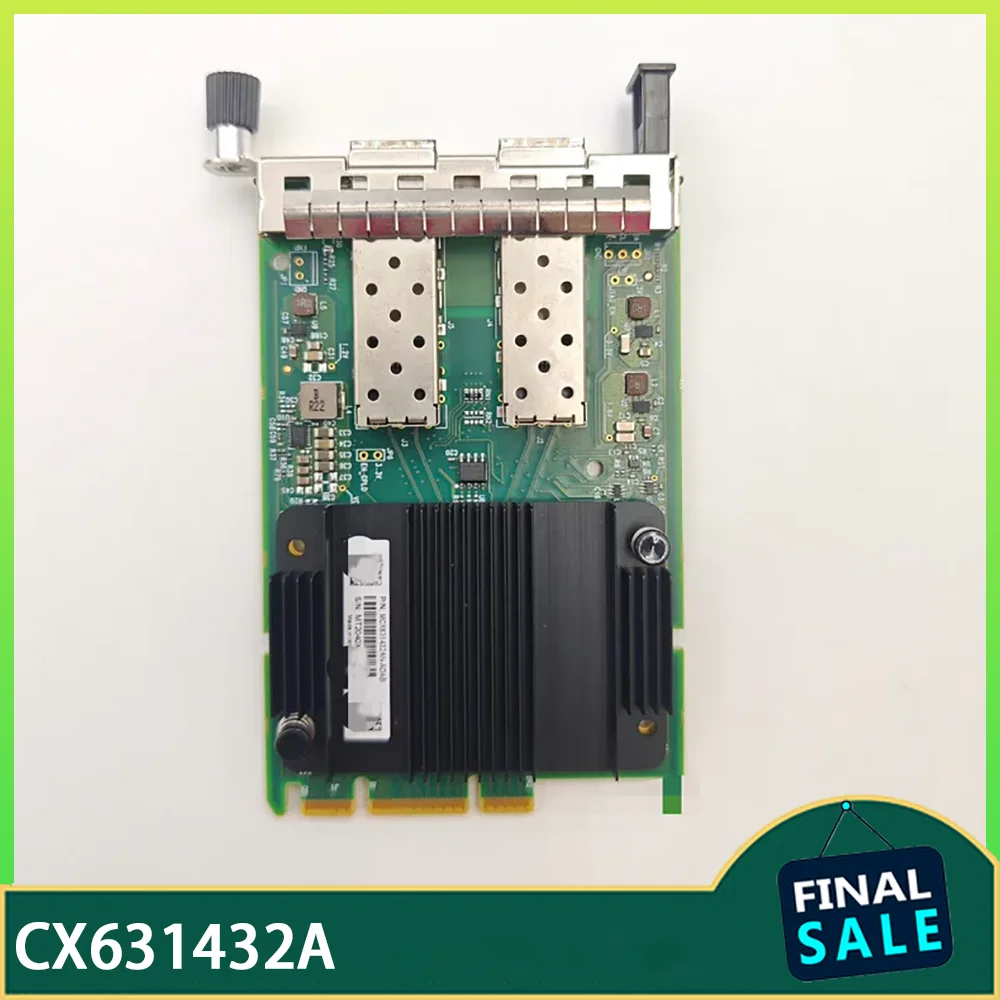 

Сетевая карта 25G OCP, двухпортовая CX631432A MCX631432AN-ADAB CX-6LX