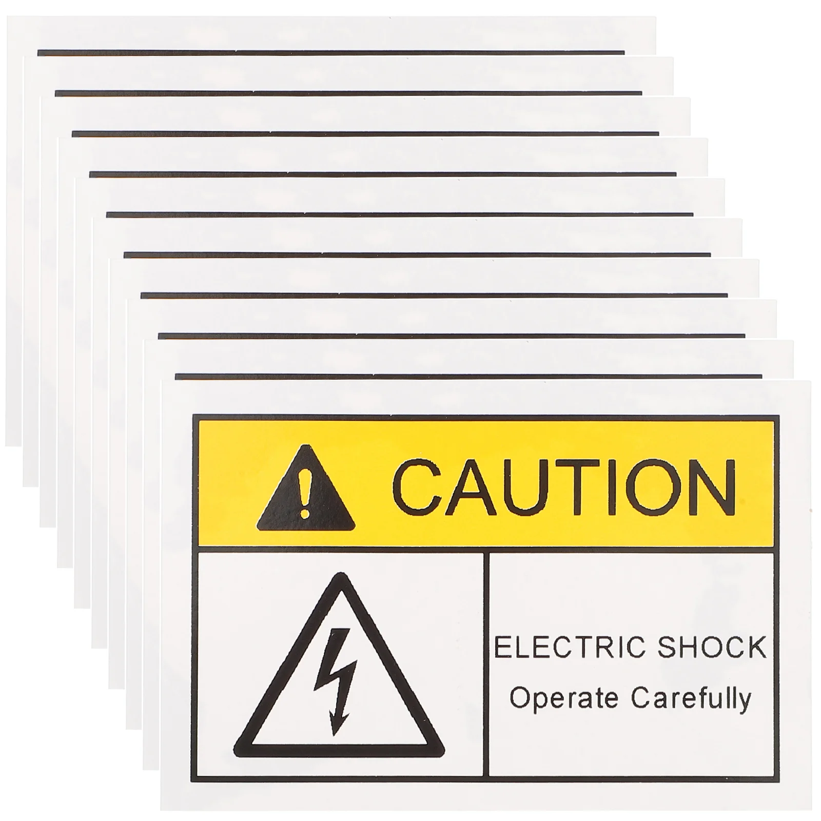 Note The Grounding Sticker Electric Panel Labels Caution High Voltage Stickers Warning Sign Electrical Safety Decals