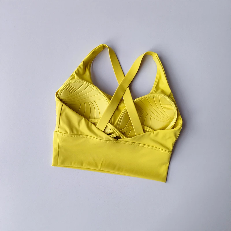 Soutien-gorge de sport tout-en-un professionnel à haute intensité, anti-choc, pour course à pied, yoga, fitness, grill, collection été