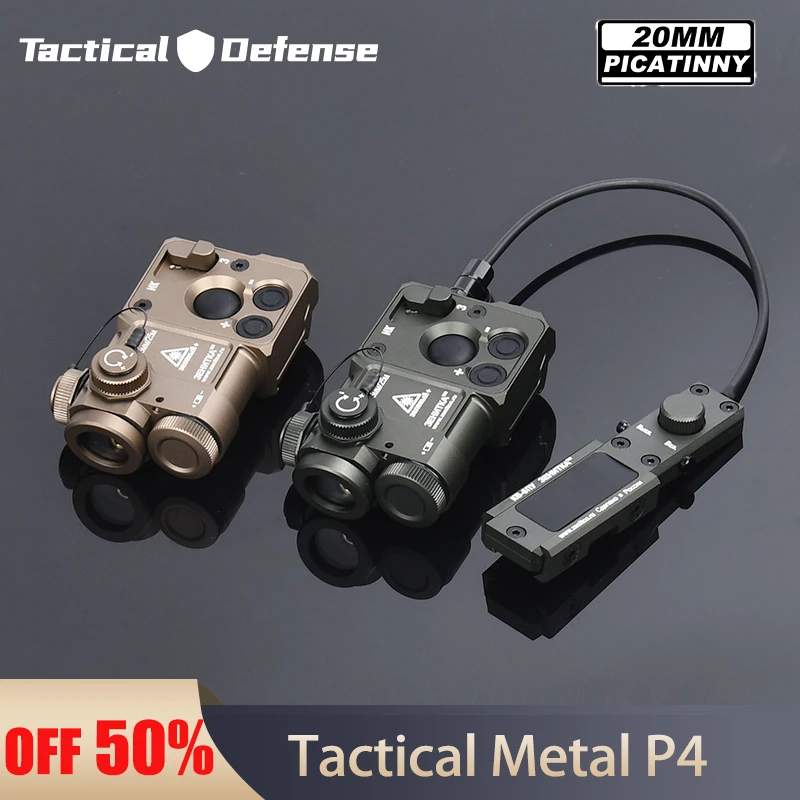 Tactical Zentico All Metal Perst-4 Red Green Blue Dot IR Light Strobe Indicator Zero Target Brightness adjust Airsoft Gun Laser