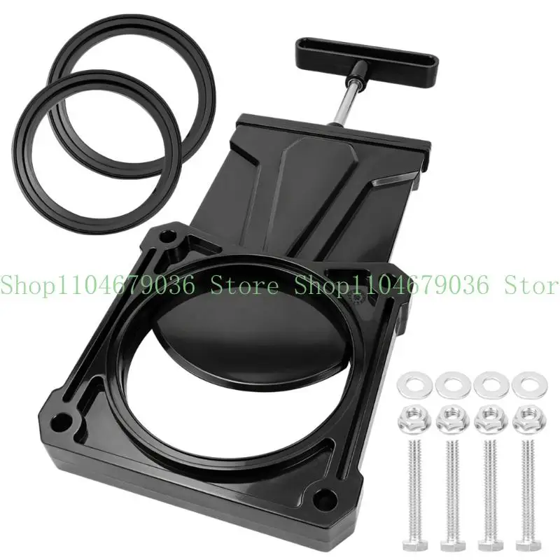 652F ABS Construction Dump Valves with Enhanced Durability & Leak Proof Design Sturdy Material Campervan Drainage Valves for