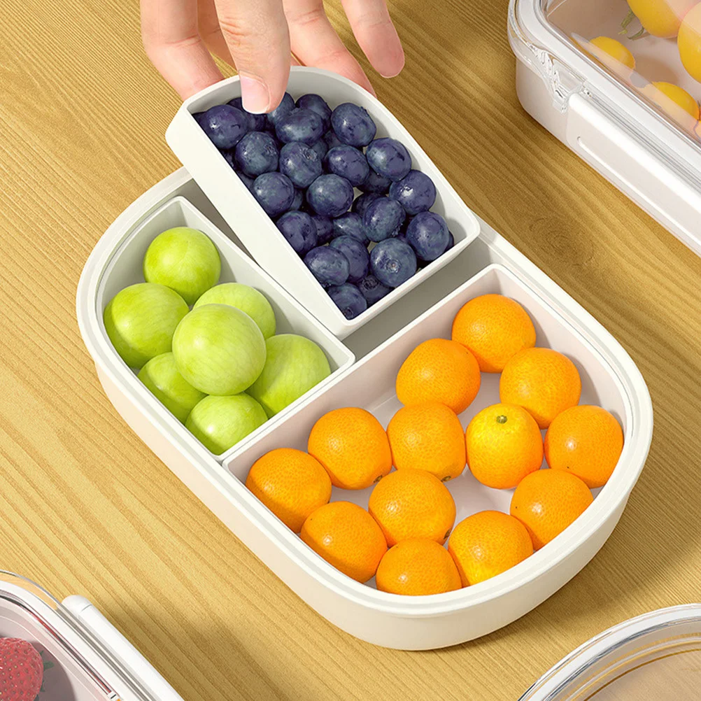 

Bento Lunch Box Portable Plastic Compartments Food Container for Office Outdoor Camping Travel Lunch Box