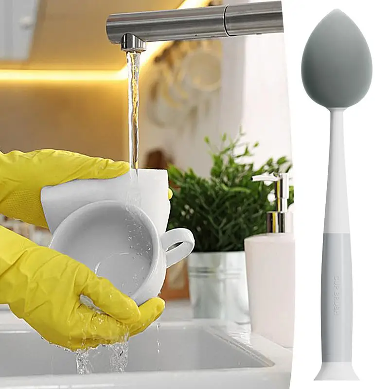 Zdejmowana szczotka do butelek Uniwersalna szczotka do czyszczenia z długą rączką Oszczędzająca pracę szczotka do czyszczenia Przenośna szczotka do butelek z wodą