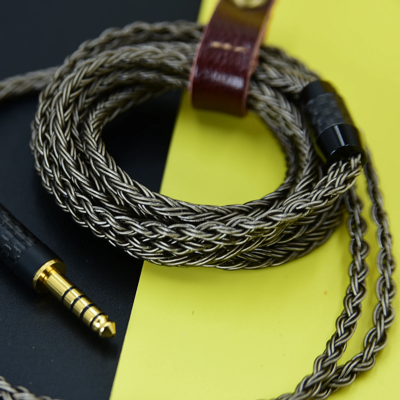 4.4 مللي متر متوازن ذكر موصل إلى 2 XLR ذكر المزدوج XLR ذكر محول الصوت كابل متوافق مع سوني wm1a / 1z ، pha-2a ifi 4.4