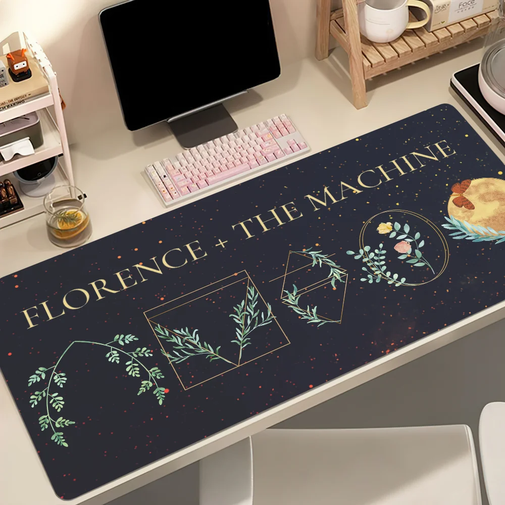 Band F-Florence and the Machine-S Mouse Pad Non-slip Thickened MousePad Student Gaming Cushion Large Writing Lockedge Office