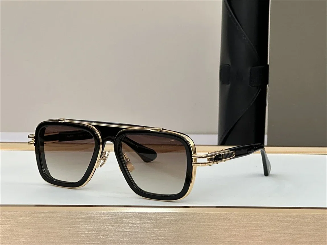 

DT LXN-EVO DTS403 Роскошные мужские и женские солнцезащитные очки высшего качества, дизайнерские очки из ацетата UV400