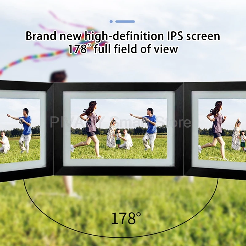 New Digital Photo Frame Frameo Cloud Photo Frame Smart Touch 10.1 Inch WiFi Photo Frame 800x1280 Resolution Android 8.1 System