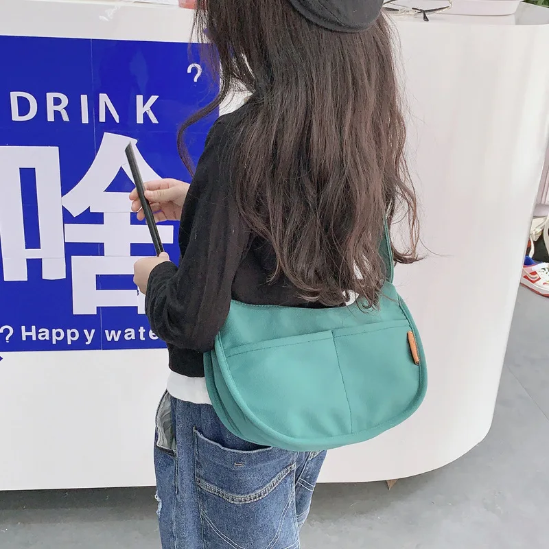 Children Crossbody Bag for Women Retro Trend Shoulder Bag Canvas Bags Mother Kids Bags  for Girl Designer Bags Сумка Женская Sac