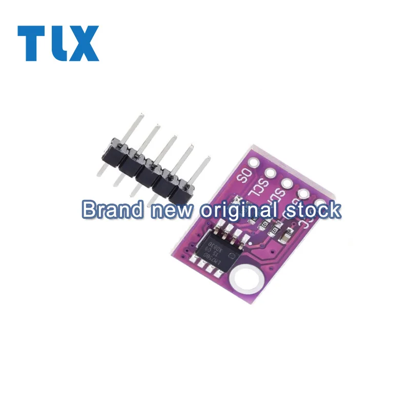5pcs LM75A temperature sensor module high-speed I2C interface high precision