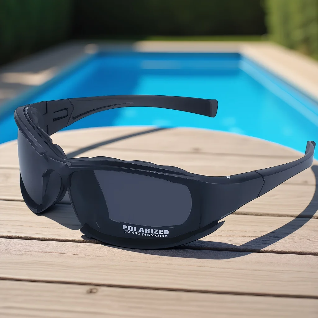 

Military Polarized Sunglasses - Bullet-Proof Airsoft Goggles with Smoke Lens for Motorcycle Cycling