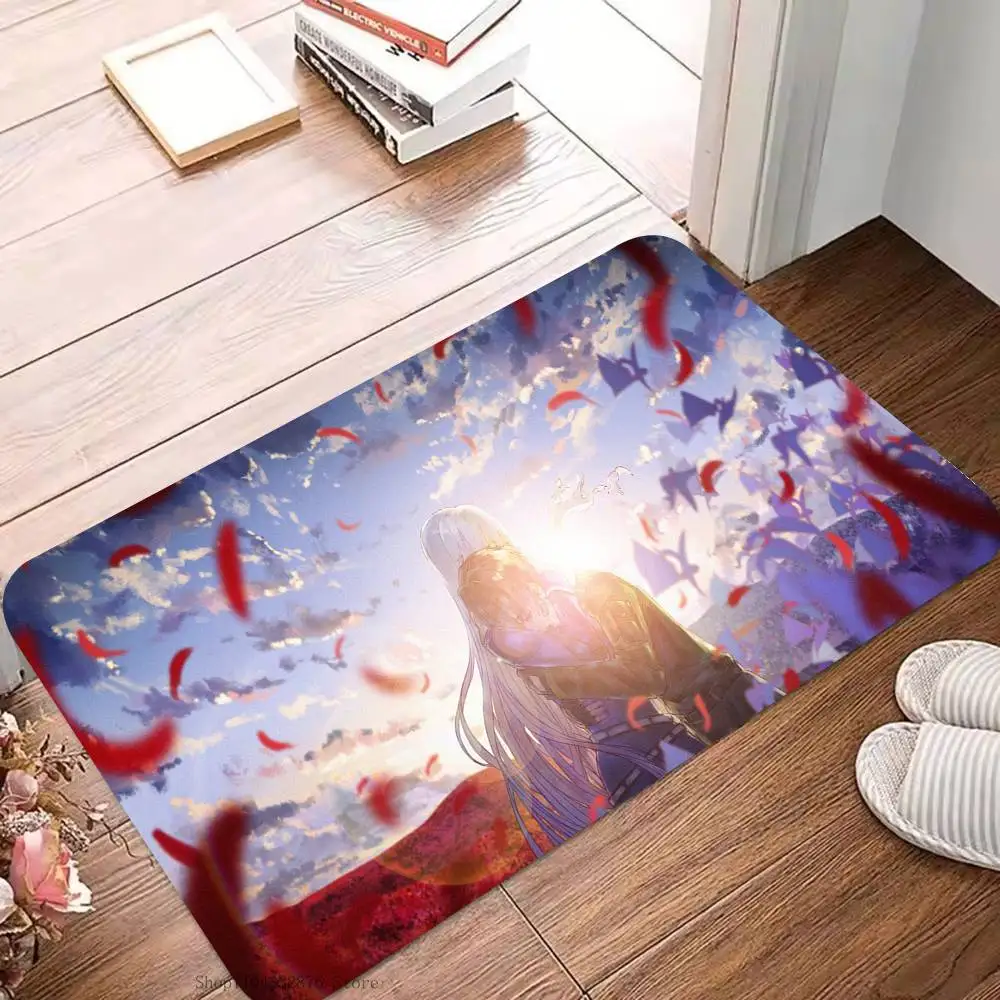 Light Novel 86- Eighty Six Floor Mat Doormats Home Carpet Foot Bathroom Absorbent Anti-Slip Home Decor