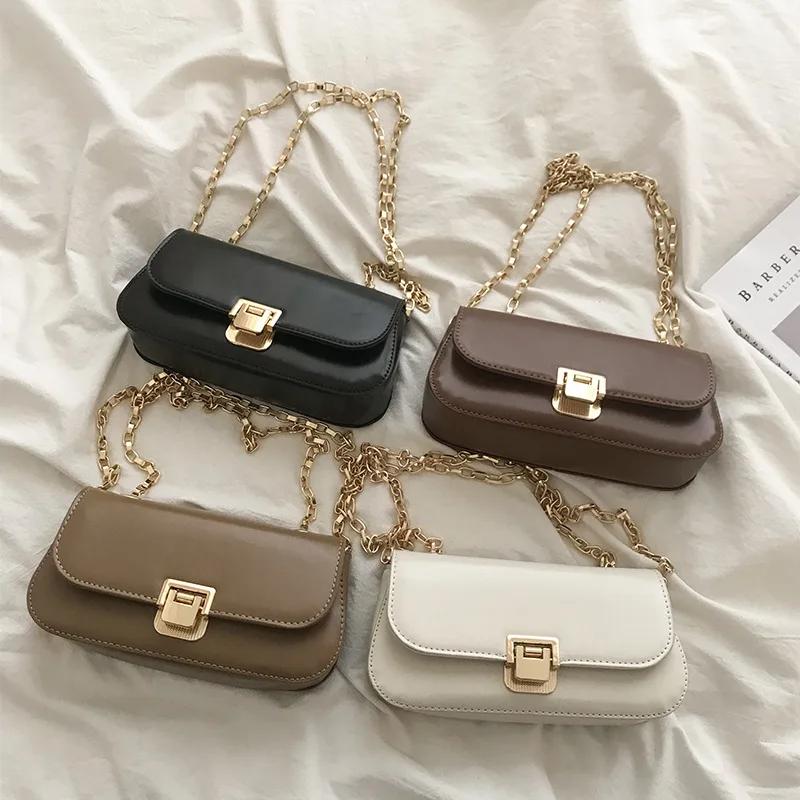 2023  Fashion Trend New Women's Bags  Exquisite Retro Armpit Bags  High-End Style Western Chain Bags  Versatile Crossbody Bags