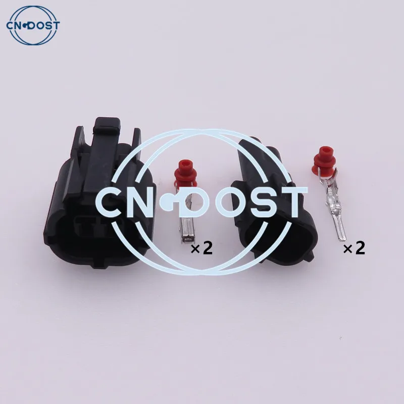 

1 Set 2 Pin 173063-2 173090-2 Automotive Cable Socket Auto Wiring Harness Plug AC Assembly For Automotive Connector