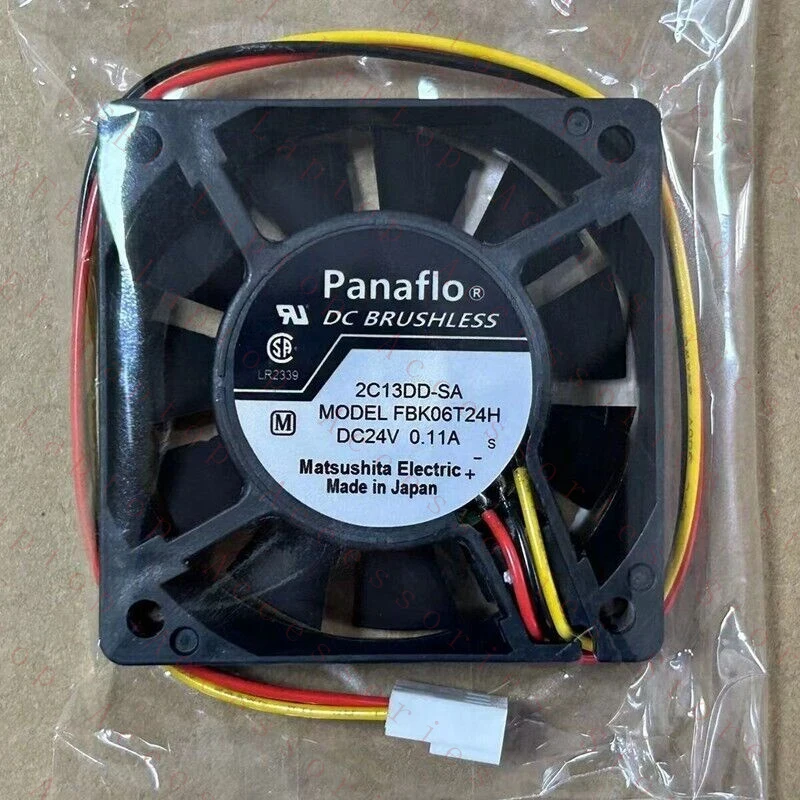 D  1PC FOR Panaflo FBK06T24H Cooling Fan 24V 0.11A 3-wire New