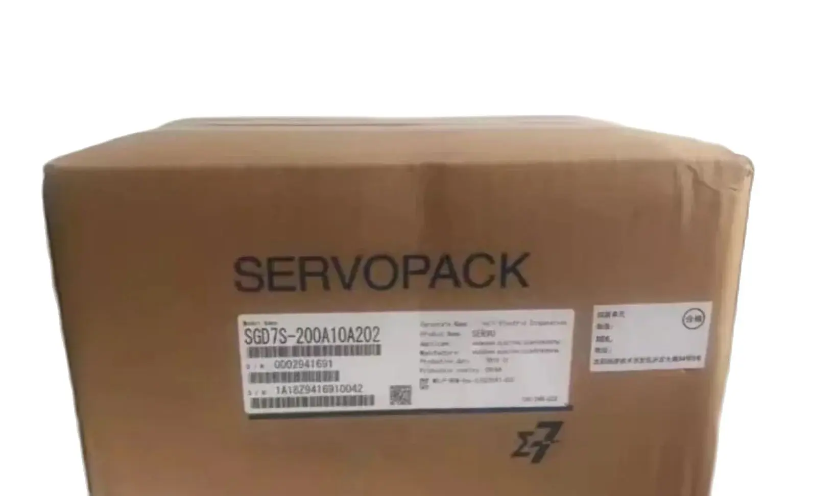 

New SGD7S-200A10B202 Servopack Servo Driver SGD7S200A10B202