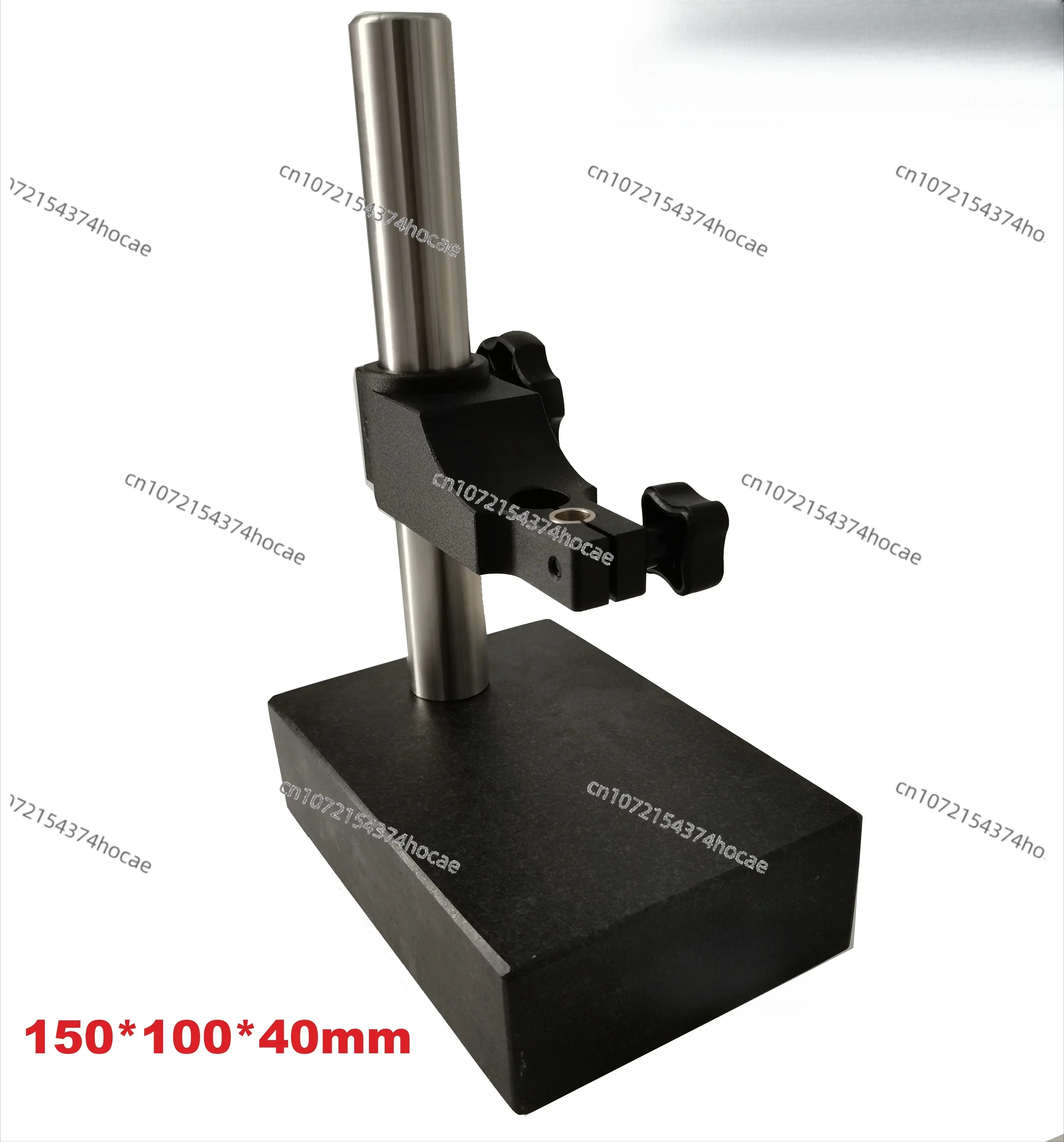 Natural Granite Dial Gage Stand, with fine adjustment, Dial Indicator Comparator Base,Height gauge stand,150*100*40mm