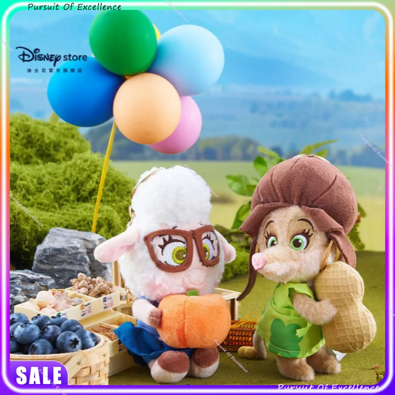 

2026 Новые плюшевые брелки Disney Official Zootopia Autumn Market Nick & Bellwether & Judy | Подарки на день рождения и фестиваль