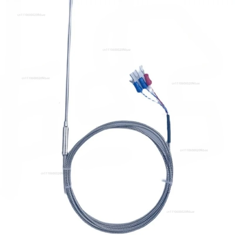 Armored Thermal Resistance, High Temperature Resistant PT100 Type, Flexible Length, Customizable Temperature Probe