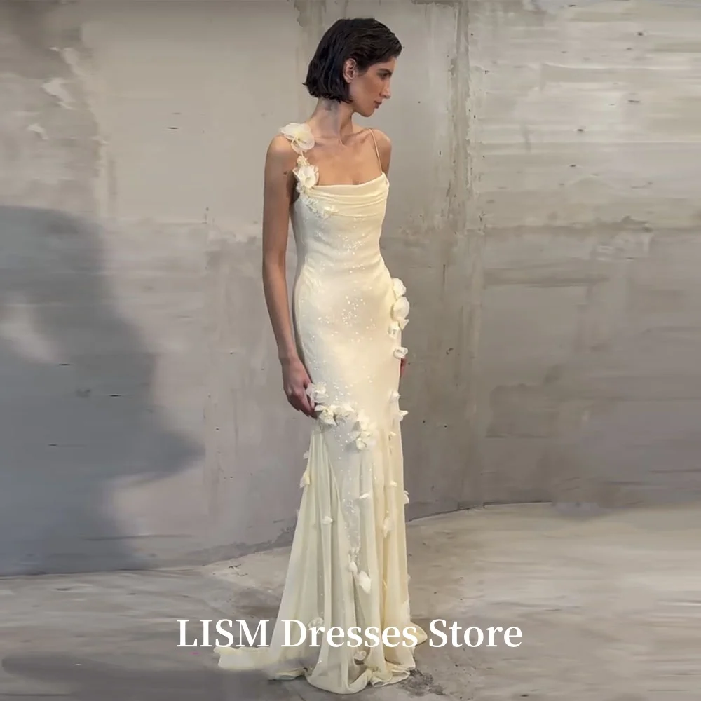 LIAM strapless zeemeermin bruiloft jurken applicaties lange elegante galajurken fotoshoot op maat gemaakte robe de soirée voor feest