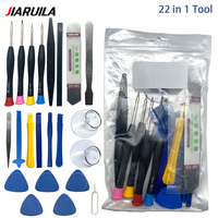22 in 1 Mobile Phone Repair Opening Tools Multi Function Disassemble Repair Kit For iPhone Samsung Xiaomi Set Screwdriver Combin