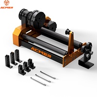 ACMER M4 Chuck Module Rotating Module 360° Rotating 4-in-1 Rotary Engraving for Cylindrical Cans Objects Bottles Laser Engraver