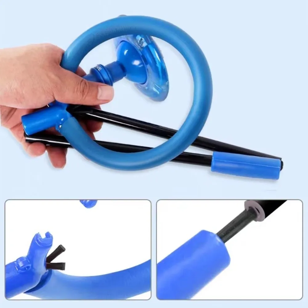 Flash Jumping Rope Ball One Foot Swing Ball Ankle Skip Ball Unisex-parent Games PVC Children Jumping Force Reaction Training for