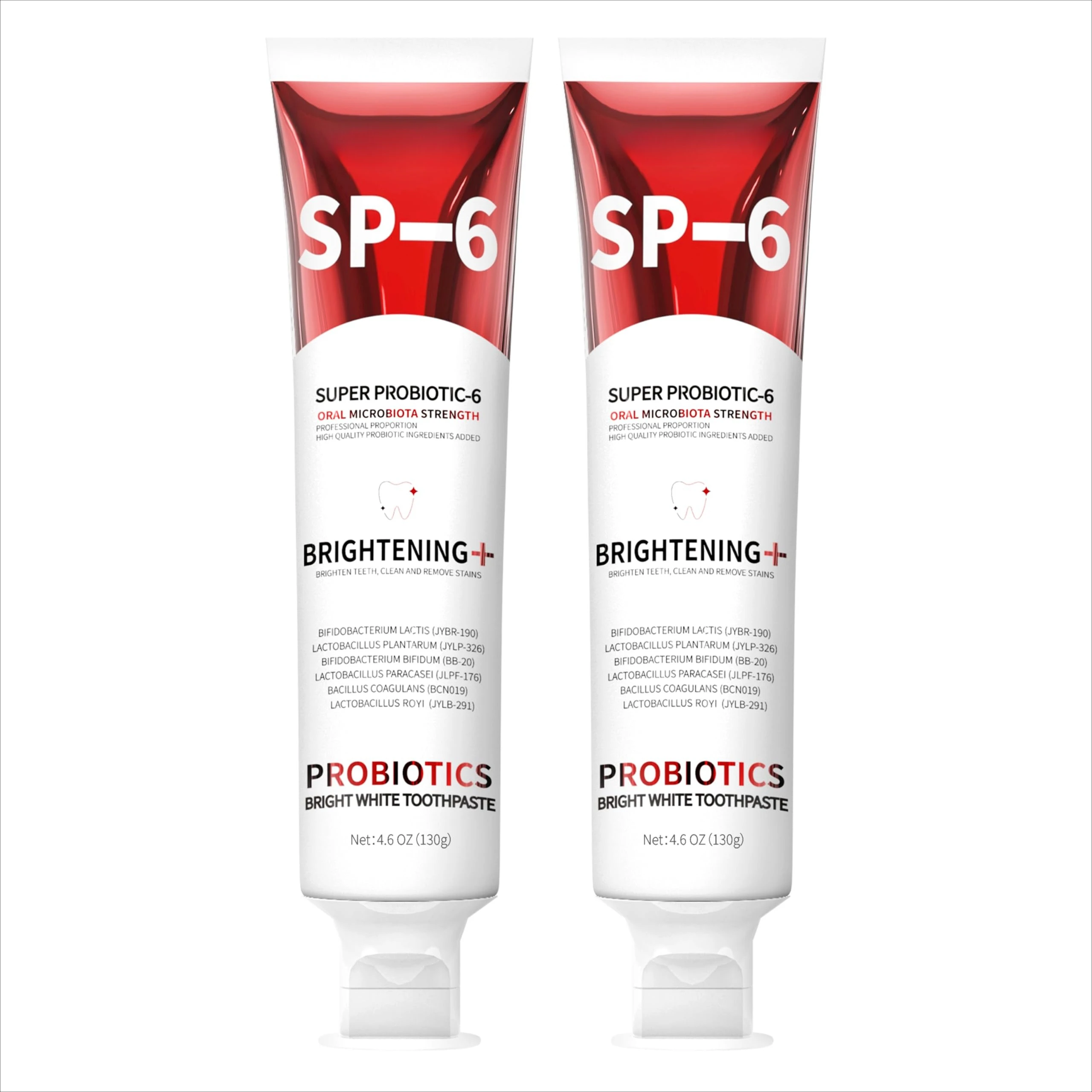 Teeth Whitening Toothpaste - SP-6 Probiotic Whitening Toothpaste - Enhanced