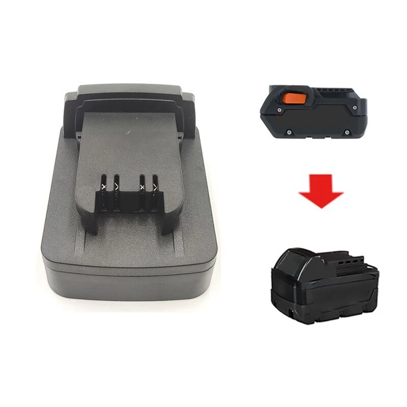 For Ridgid / AEG Adapter Converter 18V Lithium Battery Convert To For Milwaukee 18V Li-ion Batteries 48-11-1835 Power Tool Use