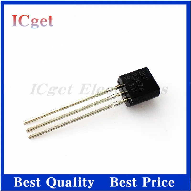 100PCS 2N2907 TO-92 2N2907A TO92 new 2907 triode transistor