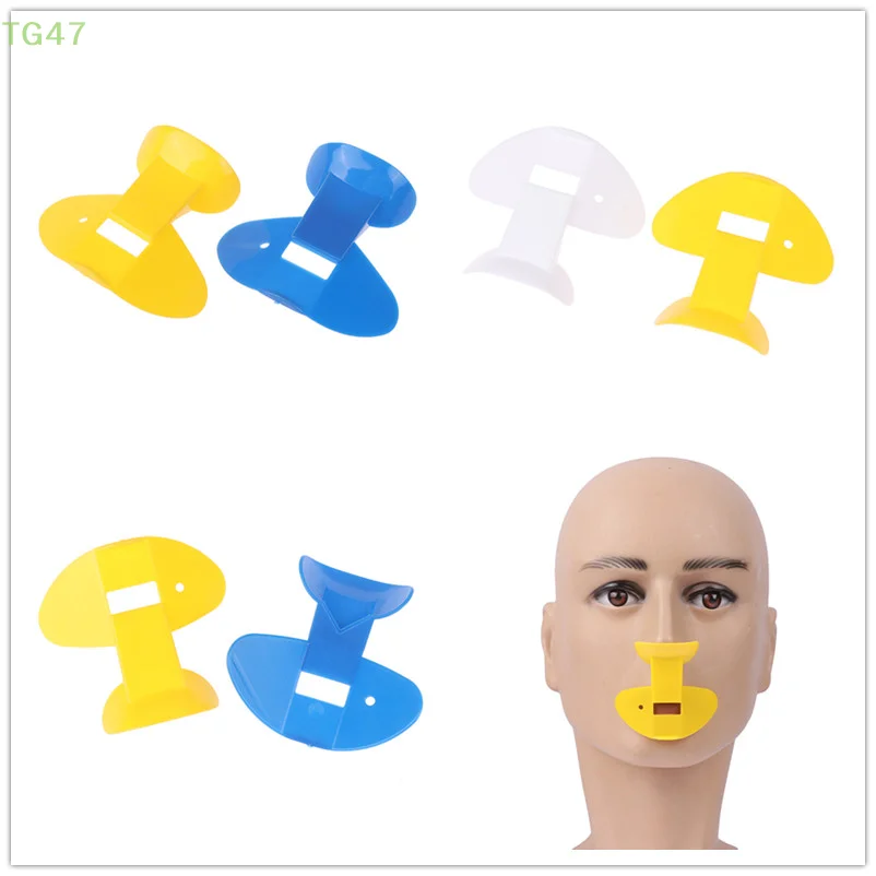 

[YA]Nose Whistle Plastic Resonance Dark Blue Hygienic Nasal Flute Clarity Improvement Training For Toddlers For Practice