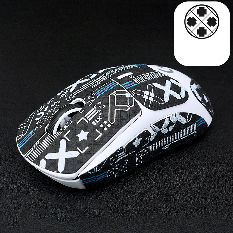 New Mouse Grip Tape Skate Sticker Non Slip Suck Sweat Mouse Anti-Slip Sticker For Logitech G Pro X Superlight Wireless Mouse