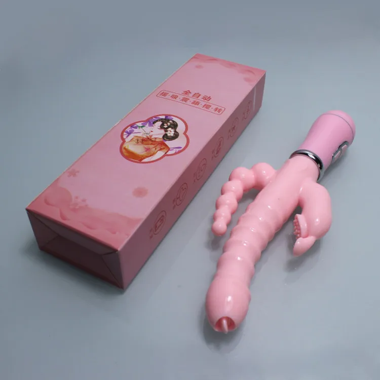 لعبة الجنس الكبار للنساء قضيب مزدوج الاستمناء البظر محفز جهاز تدليك للمهبل مع اللسان لعق أرنب هزاز