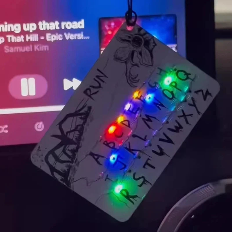 

Creative Abstract Gadgets Car Hanging Light Up Bag Pendant Key Chain Us Tv Series Theme For Anime Fans And Collectors