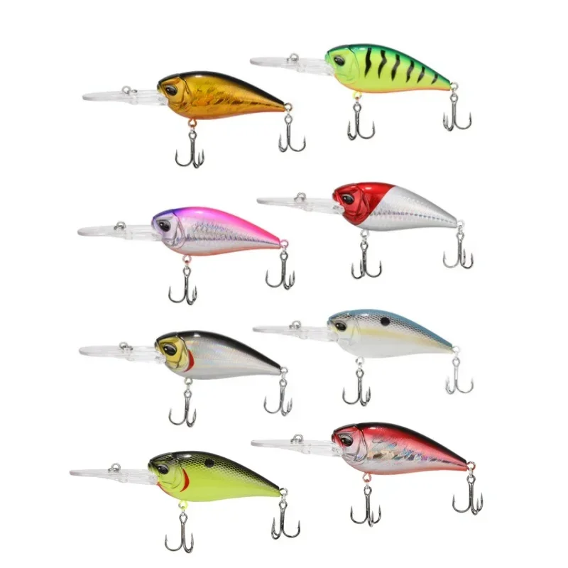 

8Pcs Deep Diving Crankbait Floating Pencil Fishing Topwater Big Bait Diving Trolling Megabass Swimbait Wobbler for Pike Bass