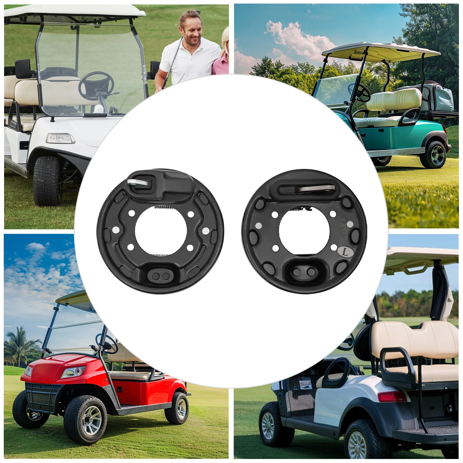 Image of Golfcart-Bremsanlage, passend für Precedent EZGO TXT Medalist ab 1996, Bremskit für Fahrer- und Beifahrerseite, Club Car Bremskit Yamaha G14 G16 G19