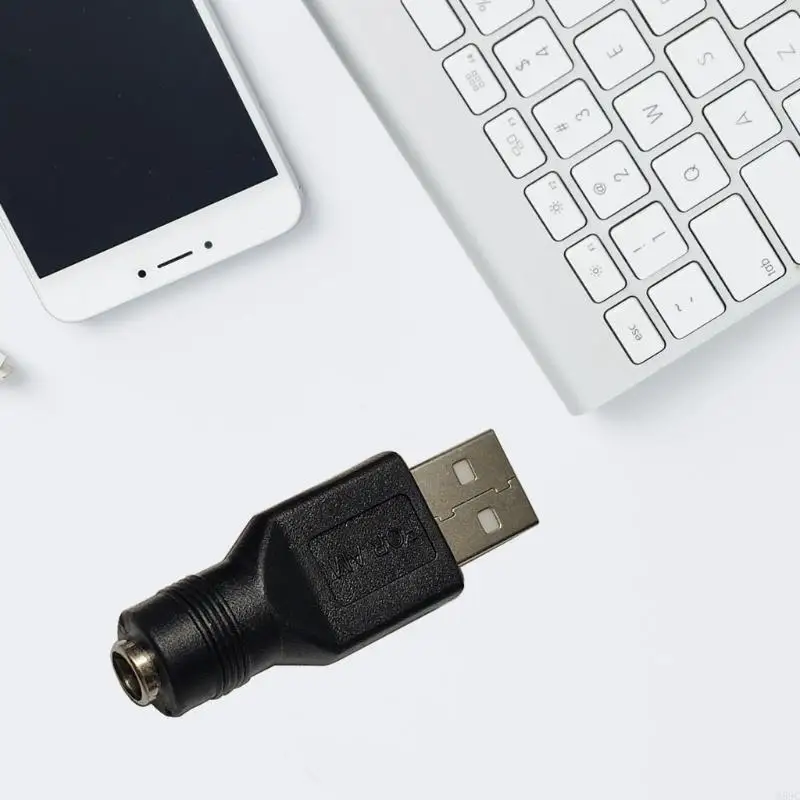 W89C TOÀN USB ĐẾN CHO ADAPTER USB 2.0 A MALE đến 5.5X2.1mm cho bộ chuyển đổi bộ chuyển đổi truyền nhanh