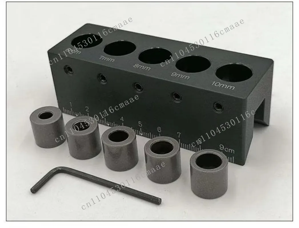 Popular Styles Nail Fixture Kit Aluminum Alloy Drilling Rail Positioner Woodworking Tools
