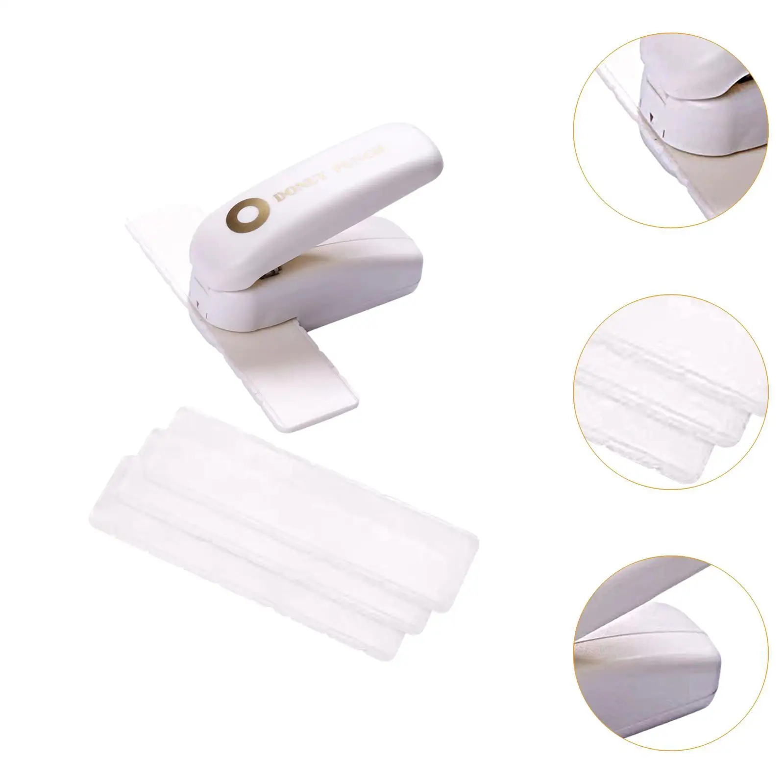 Hole Puncher Loose Leaf Paper Hole Reinforcement Punch for Files Journals