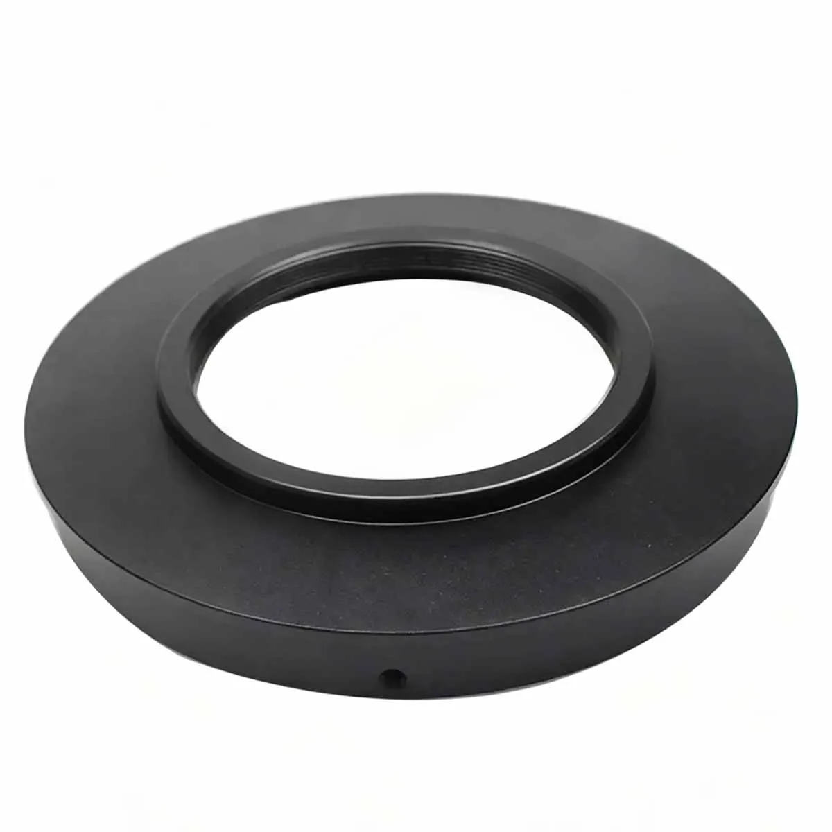 2-Inch Refractive Focusing Mount PVC Metal Adapter Ring M78X1 Threaded 140mm Outer Diameter for DIY Astronomical Telescope