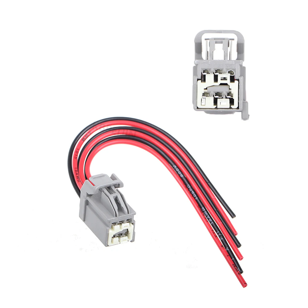 2x Car Rear Camera Socket Adapter Connector For Ford Focus Mondeo Wiring Harness Accessories