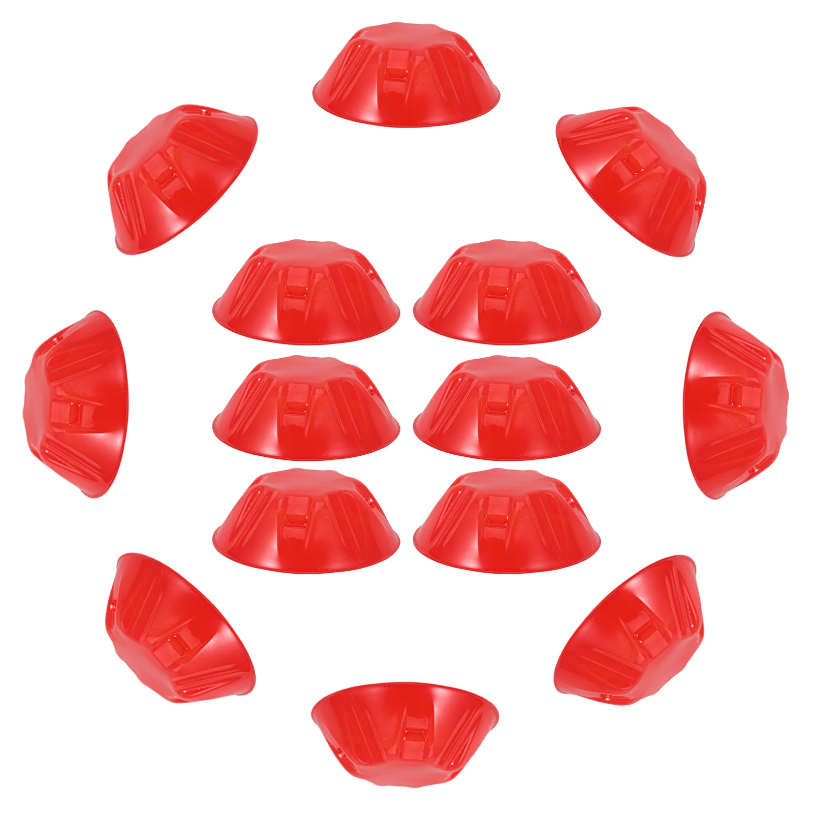 

20Pcs Red Plastic Smokes Sensor Alarm Shield Dust Prevention Easy Install Home Office Restaurant Baking Alarm Shield