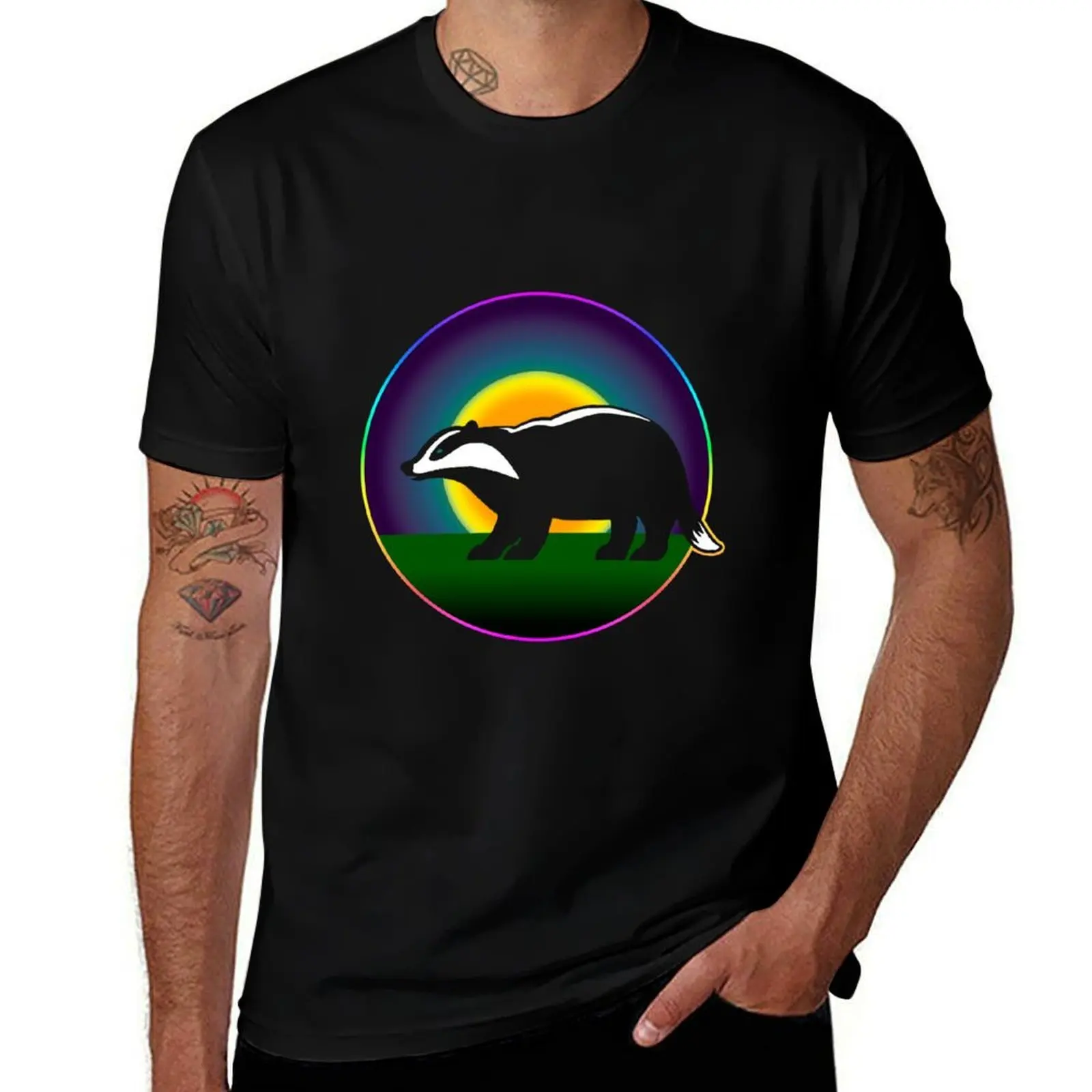 Badger - Nightshift 1 T-Shirt Independence Day Short Sleeve T-Shirt