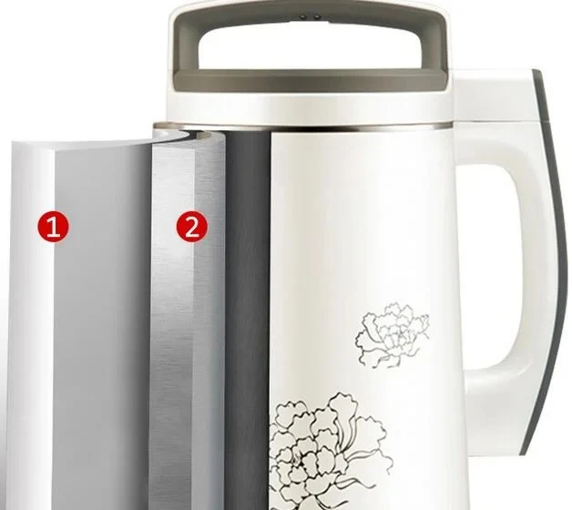 Soybean milk machine intelligent household soybean milk machine 220V household nut milk tofu juice extractor soybean milkmachine