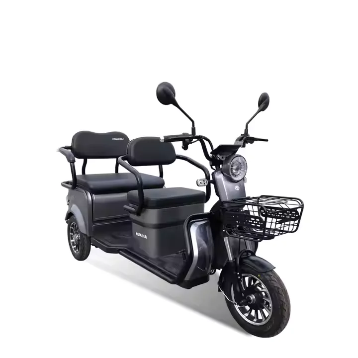 Factory Popular Tricycles for Adults Three Wheel Motorcycle Passengers Electric Trike 3 Wheels Bike Triciclo Electrico