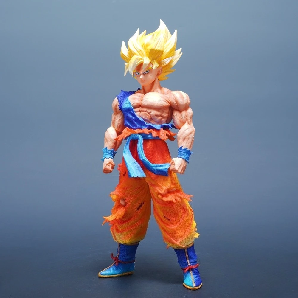 28-30.5cm 애니메이션 드래곤 볼 피규어 손오공 액션 피규어 Pvc Kakarotto 동상 데스크탑 Ornamen 컬렉션 모델 장난감 선물