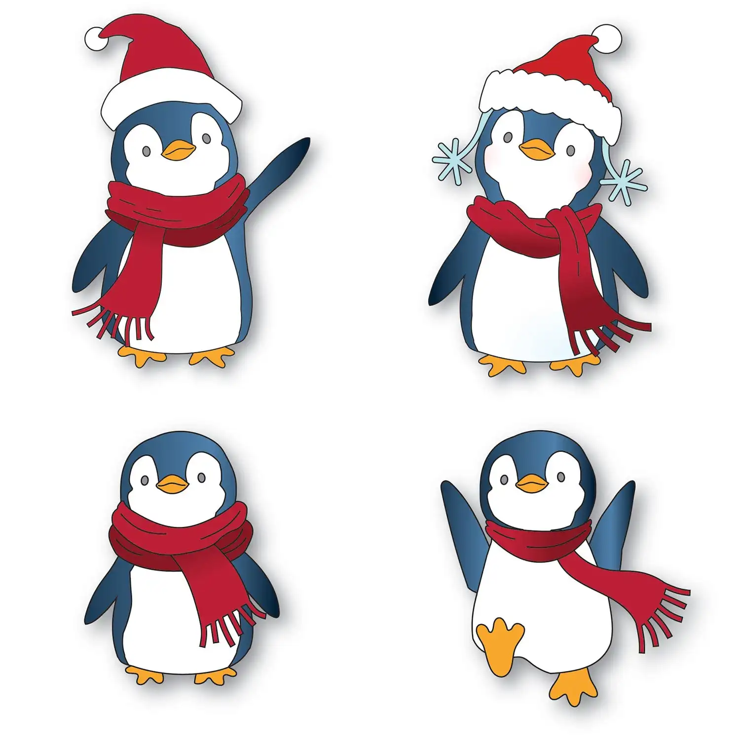 

2025 New Penguin Metal Cutting Dies for DIY Making Card Scrapbook Embossed Paper Album Craft Supplies Template Decoration