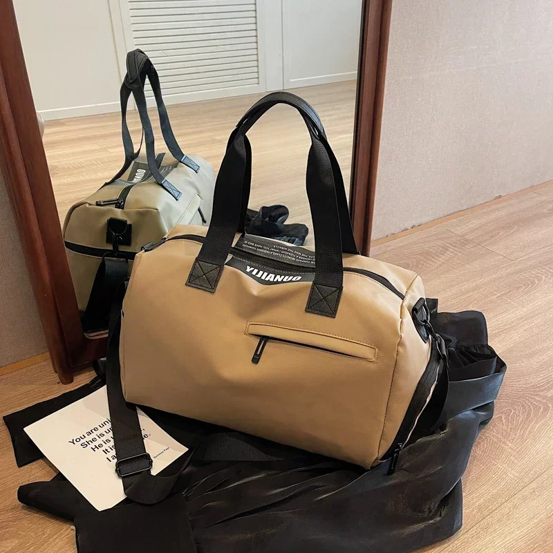 

Nylon Large Capacity 2024 Hot Selling Travel Handbag Solid Zipper Popular Fashion Shoulder Bag Soft Versatile Crossbody Bag
