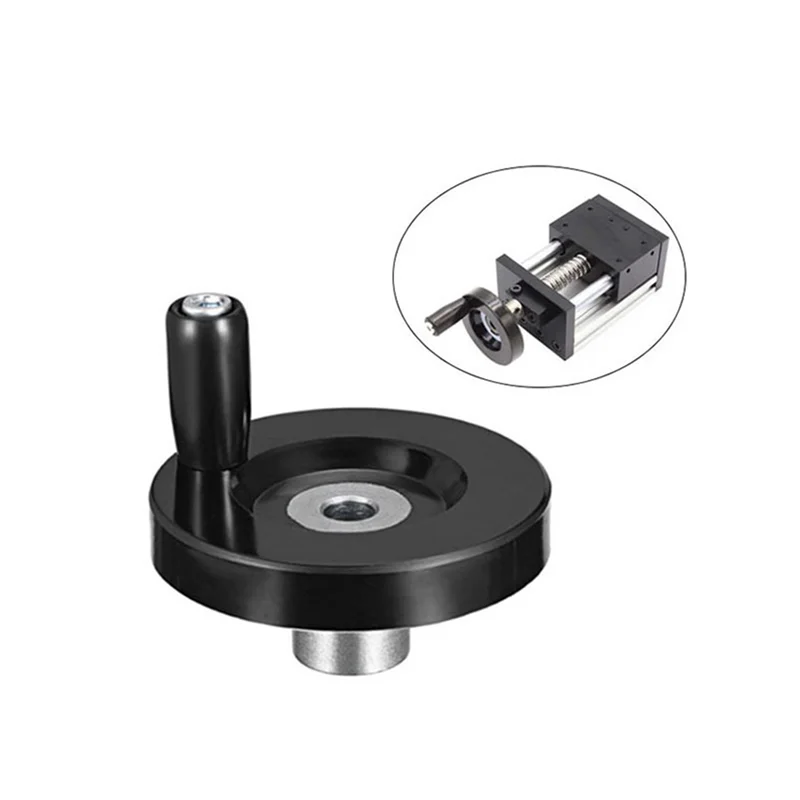 A76K Milling Machine Hand Wheel 63Mm Diameter 8Mm Hole Revolving Handle For Precision Adjustments